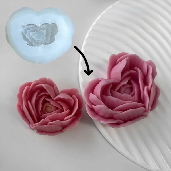 HEART SHAPE FLOWER MOULD